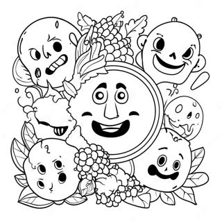 Seven Deadly Sins Coloring Page | Seven Deadly Sins 塗色頁
