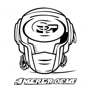49ers Logo Coloring Page
