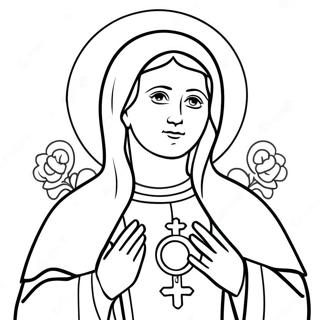 Catholic Coloring Page | Catholic 塗色頁