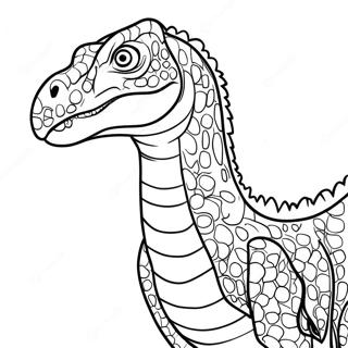 Indoraptor Coloring Page | Indoraptor 塗色頁