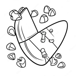 Candy Corn Coloring Page | Candy Corn 塗色頁