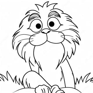 Lorax Coloring Page | Lorax 塗色頁