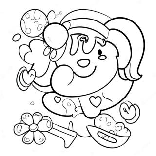 Preschool Pink Coloring Page | Preschool Pink 塗色頁