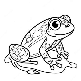 Amphibian Coloring Page | Amphibian 塗色頁