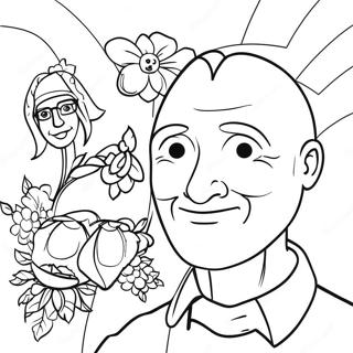 Blessed are the Peacemakers Coloring Page | Beatitudes 塗色頁