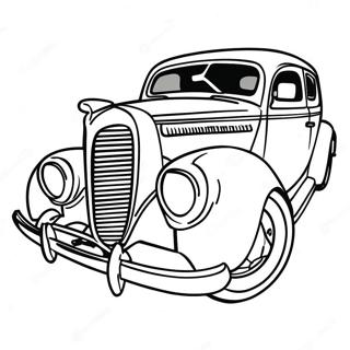 Easy Car Coloring Page | Easy Car 塗色頁