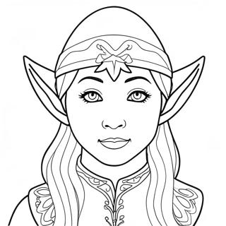 Elf for Adults Coloring Page | Elf for Adults 塗色頁