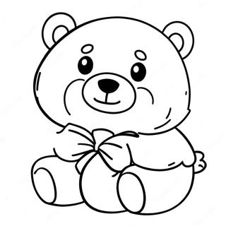 Hey Bear Coloring Page