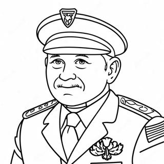 Patriotic Veterans Day Coloring Page | Veterans Day 塗色頁