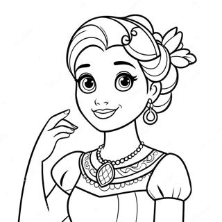 Elena of Avalor Coloring Page | Elena of Avalor 塗色頁