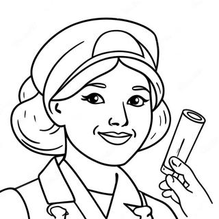 Nurse Appreciation Coloring Page