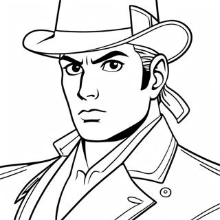 Jojo's Bizarre Adventure Coloring Page | Jojo's Bizarre Adventure 塗色頁