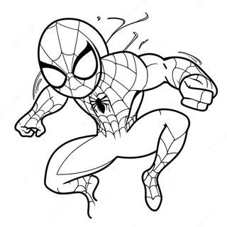 Spiderman Sonic Coloring Page | Spiderman Sonic 塗色頁