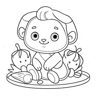 Luca Coloring Page | Luca 塗色頁