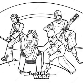 Star Wars Rebels Coloring Page