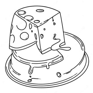 Cheese Coloring Page | Cheese 塗色頁