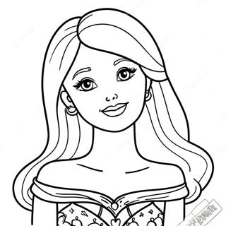 Barbie Movie Coloring Page | Barbie Movie 塗色頁