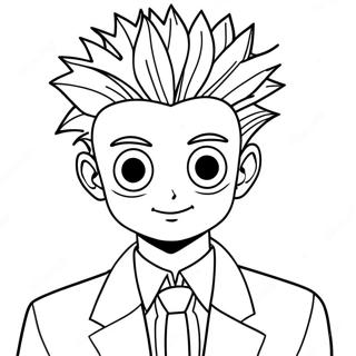 Hunter x Hunter Coloring Page | Hunter x Hunter 塗色頁