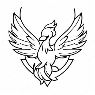 Phoenix Suns Logo Coloring Page | Phoenix Suns 塗色頁
