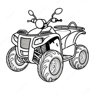 ATV Coloring Page | ATV 塗色頁