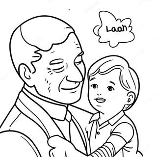 Father's Day Coloring Page | Father's Day 塗色頁