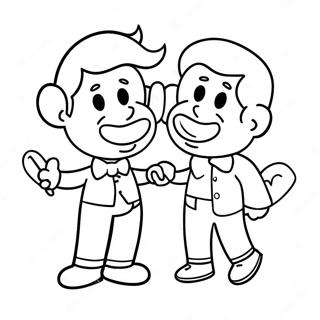 Cute Father's Day Card Coloring Page | Father's Day 塗色頁