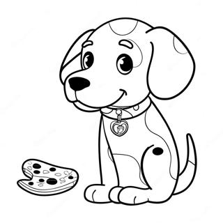 Marshall with Dalmatian Puppy Coloring Page | Marshall 塗色頁