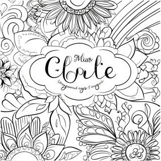 Uplifting Inspirational Quotes Coloring Page | Uplifting Inspirational Quotes 塗色頁