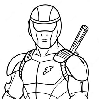 GI Joe Coloring Page | GI Joe 塗色頁