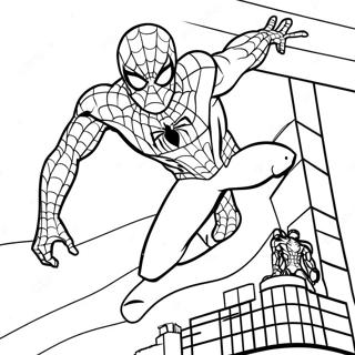 Amazing Spider Man Coloring Page | Amazing Spider Man 塗色頁