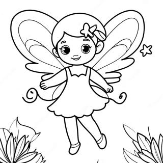 Fairy Coloring Page | Fair 塗色頁
