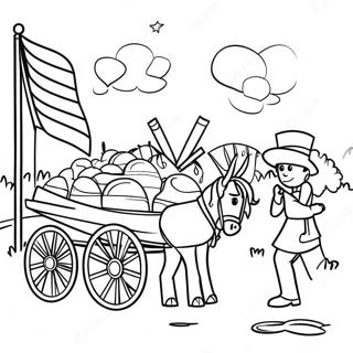 Kansas Day Celebration Coloring Page | Kansas Day 塗色頁