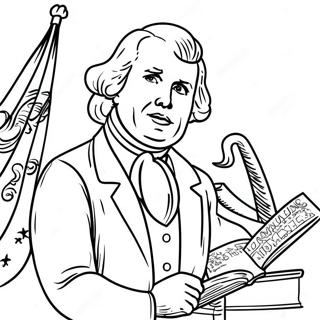 Constitution Day Coloring Page | Constitution Day 塗色頁