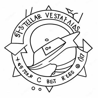 Stellar VBS Logo Coloring Page | Stellar VBS 塗色頁