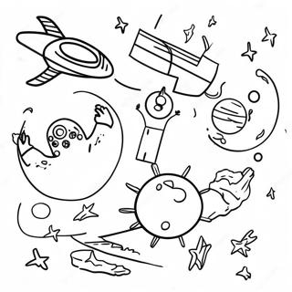 Colorful Stellar VBS Characters Coloring Page | Stellar VBS 塗色頁