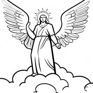 Revelation Coloring Page | Pages of Revelation 塗色頁