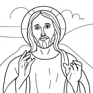 Jesus Loves You Coloring Page | Jesus Loves You 塗色頁