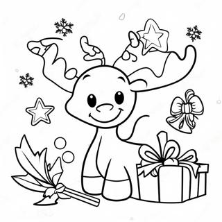 Happy Holidays Coloring Page