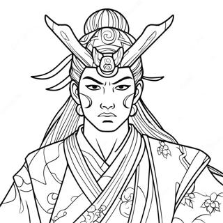 Tengen Uzui Coloring Page | Tengen Uzui 塗色頁