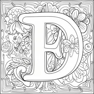 Letter F Coloring Page | Letter F 塗色頁