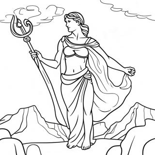 Greek Mythology Coloring Page
