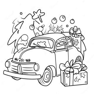 Christmas Vacation Coloring Page | Christmas Vacation 塗色頁