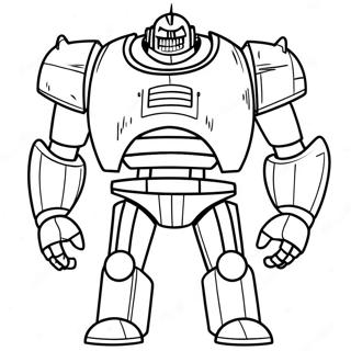 Iron Giant Coloring Page | Iron Giant 塗色頁