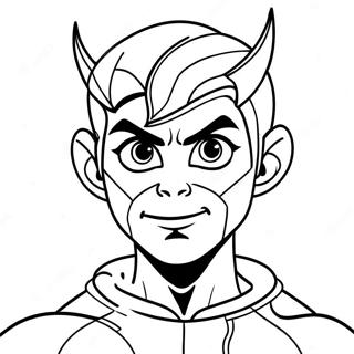 Beast Boy Coloring Page | Beast Boy 塗色頁