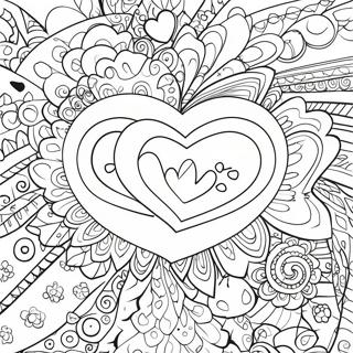 I Love You Mom and Dad Coloring Page | I Love You Mom and Dad 塗色頁