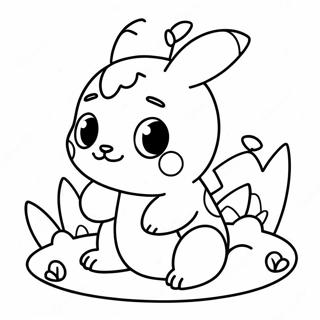Baby Pokemon Coloring Page