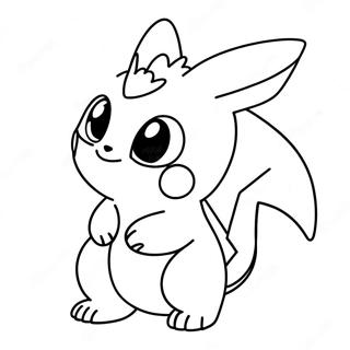 Cute Baby Pokemon Coloring Page