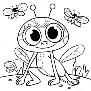A Bug's Life Coloring Page | A Bug's Life 塗色頁