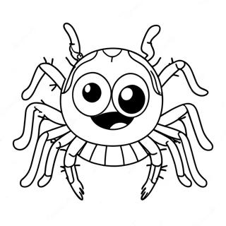 Lucas the Spider Coloring Page | Lucas the Spider 塗色頁