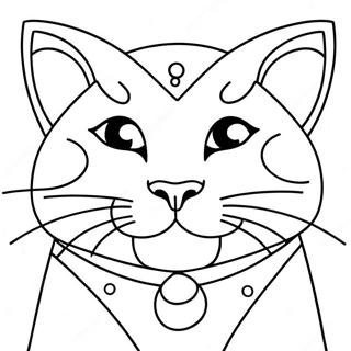 Meowscles Coloring Page | Meowscles 塗色頁